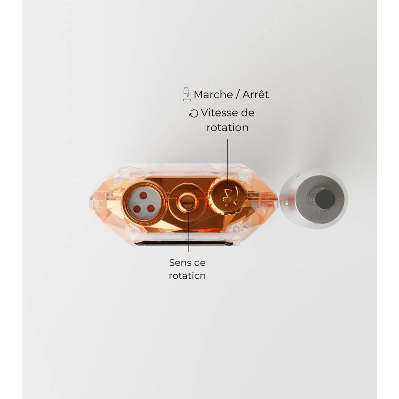 Ponceuse pour ongles PEGGY & YOU Diamond - précision, légèreté, autonomie
