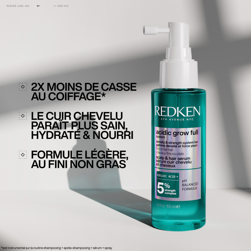 Sérum sans rinçage densité Acidic Grow Full System
