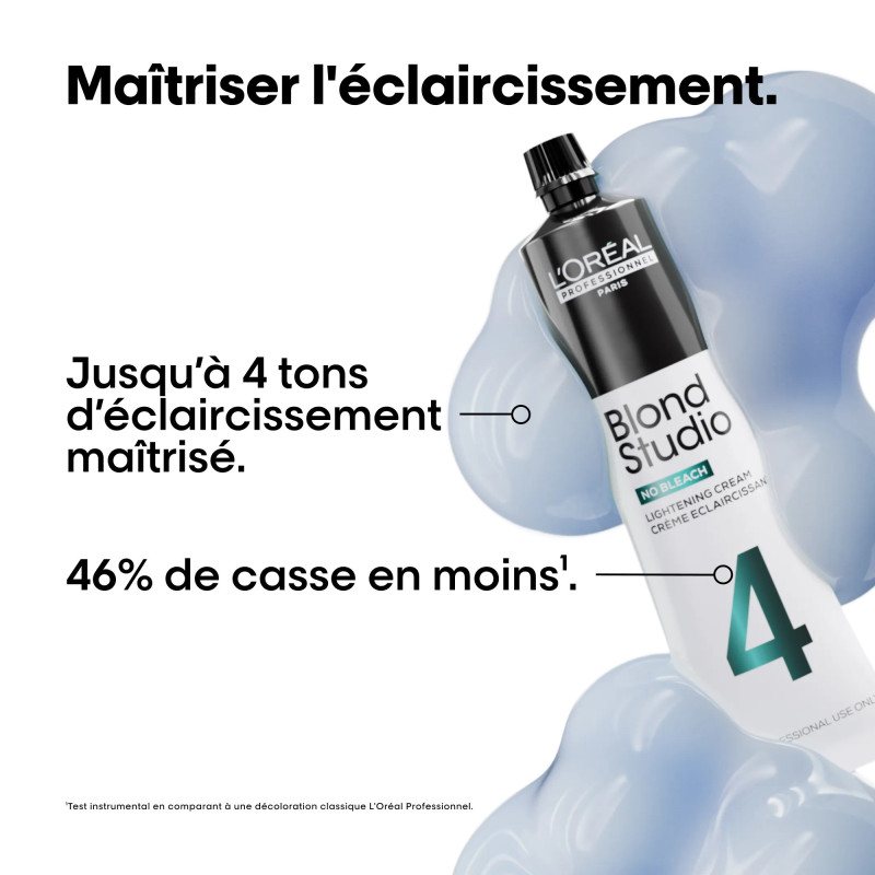 Crème éclaircissante Blond Studio No Bleach™ – jusqu’à 4 tons