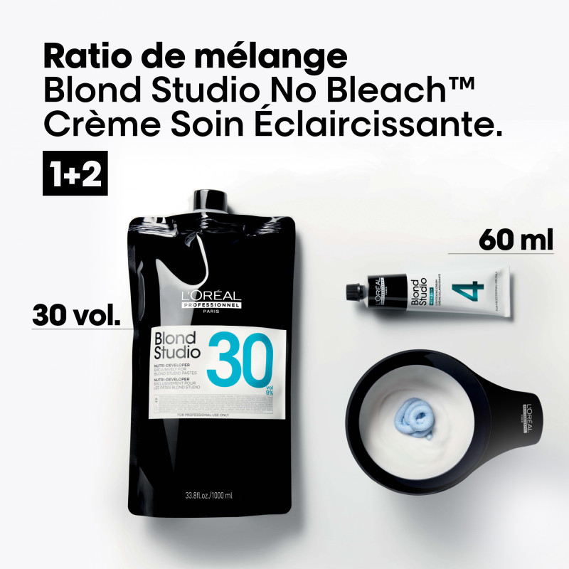 Crème éclaircissante Blond Studio No Bleach™ – jusqu’à 4 tons