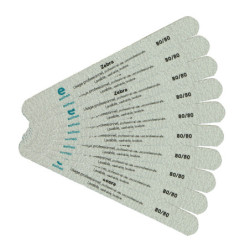 Lime à ongles droite 80-80 Zébra x10