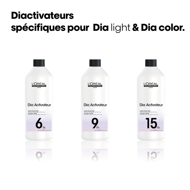 Révélateur doux 9 volumes Diactivateur