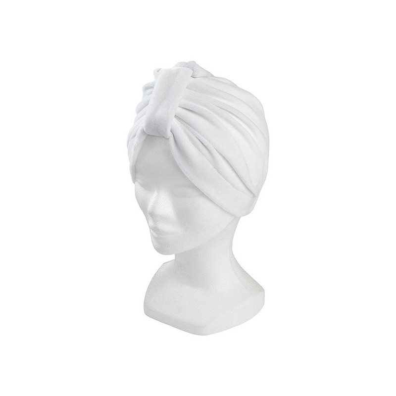 Bonnet turban Blanc