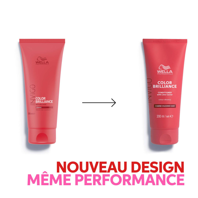Après-shampoing protection couleur cheveux épais Color Brilliance