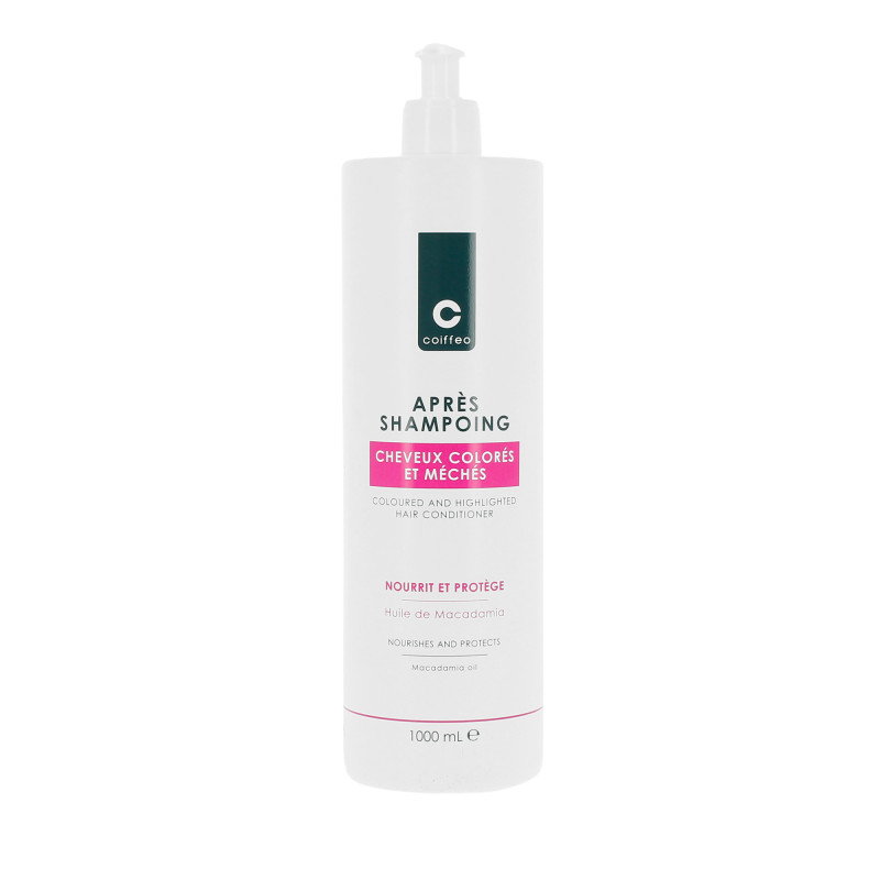 Après-shampooing cheveux colorés
