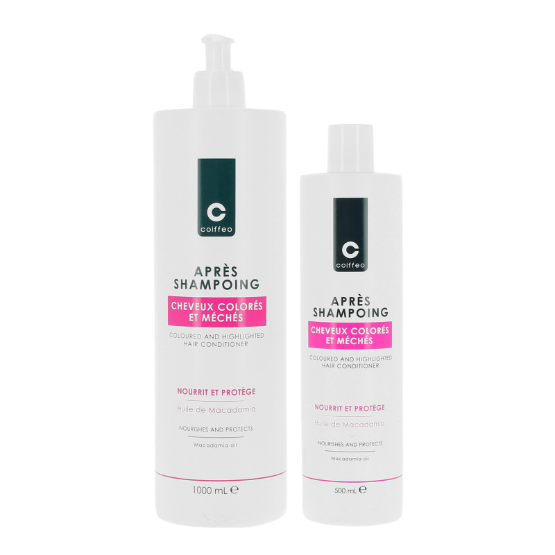 Après-shampooing cheveux colorés