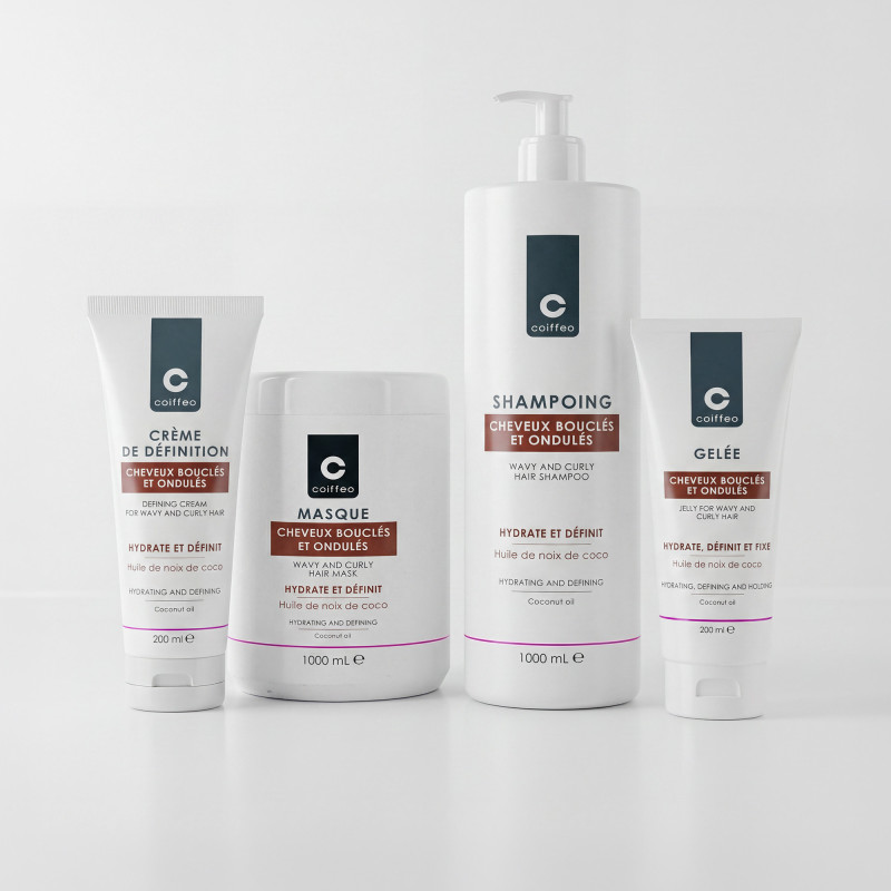 Shampoing cheveux bouclés et ondulés