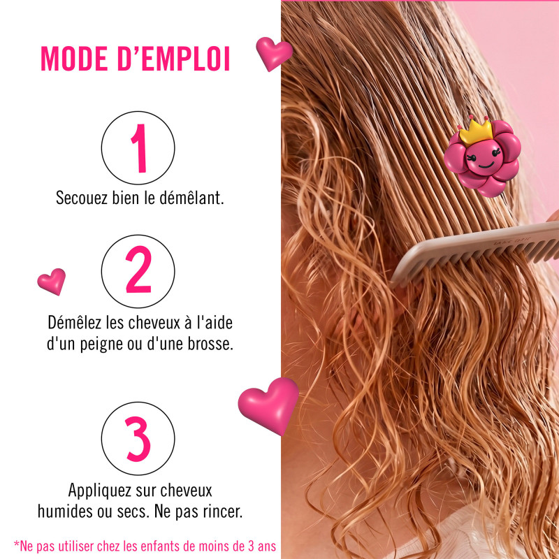 Soin Démêlant Instantané Princesse Equave™ Kids