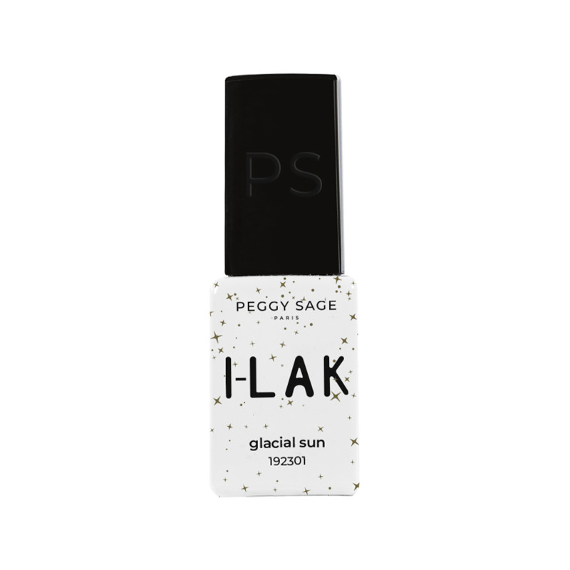Vernis semi-permanent I-LAK – glacial sun – brillance, tenue 3 semaines