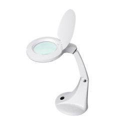 Lampe loupe de table pied