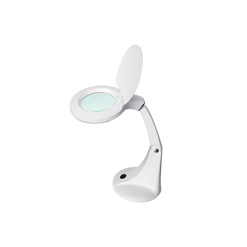 Lampe loupe de table pied