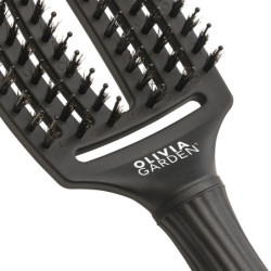 Fingerbrush brosse démêlante Iconic Boar & Nylon Full Black