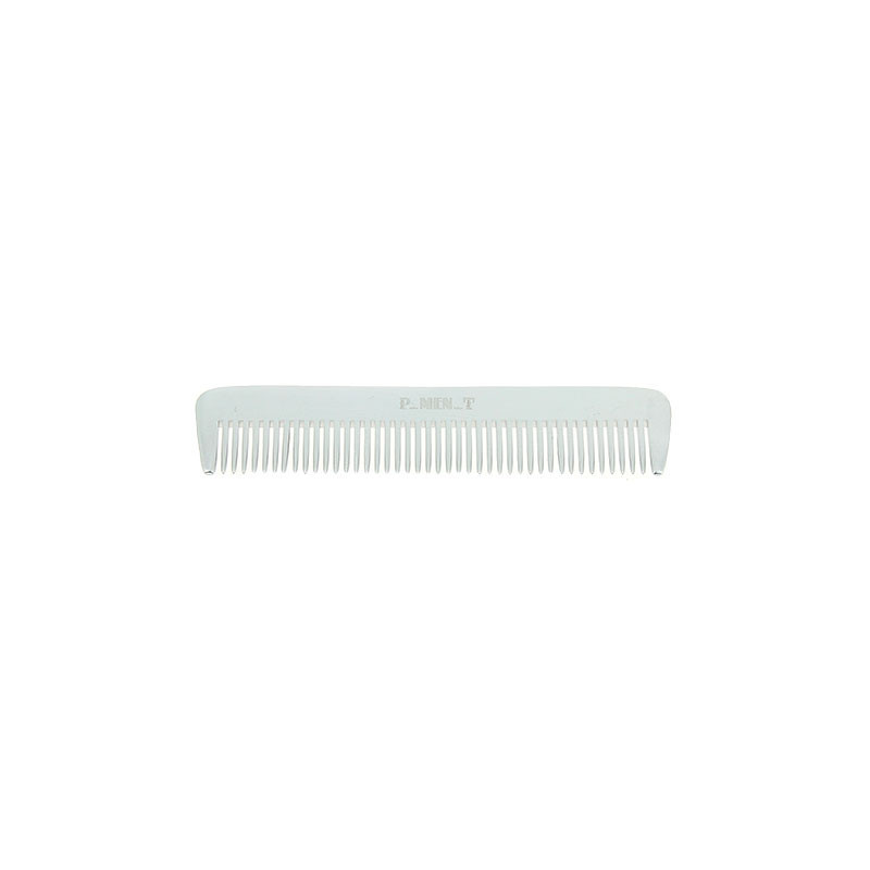 Peigne à barbe démêloir en aluminium 12cm