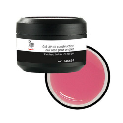 Gel UV de construction dur pour ongles Rose 50g