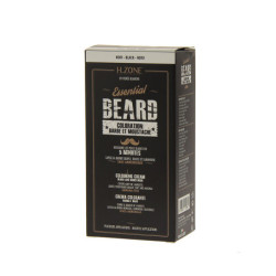 Teinture barbe et moustache Kit Noir