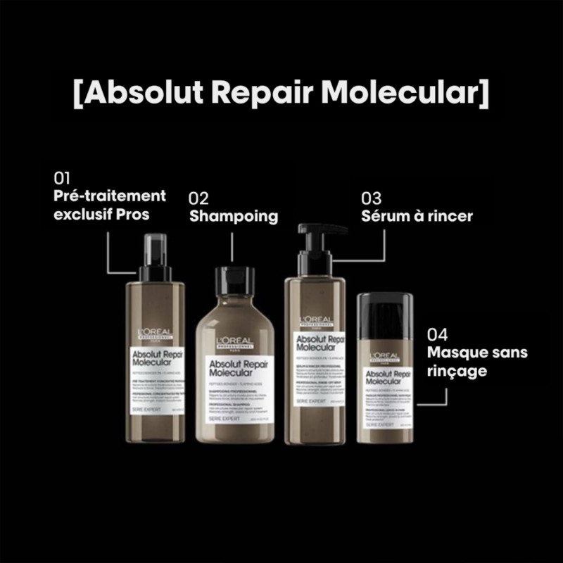 Pré-traitement concentré professionnel Absolut Repair Molecular