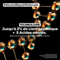 Shampoing réparateur moléculaire Absolut Repair Molecular