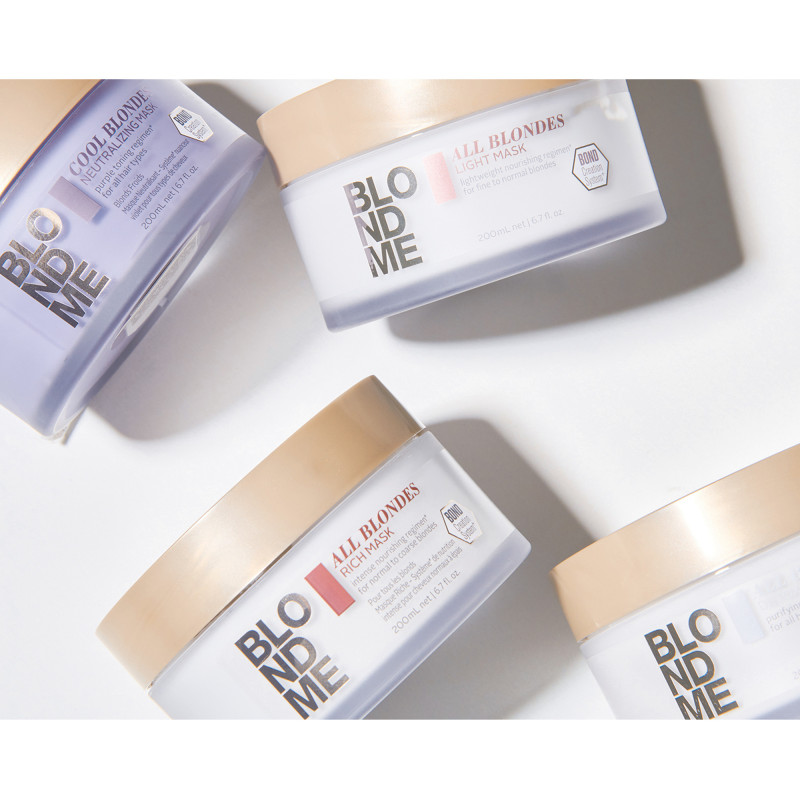 Masque neutralisant blonds froids BlondMe