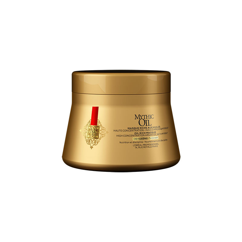 Masque riche aux huiles cheveux épais Mythic Oil