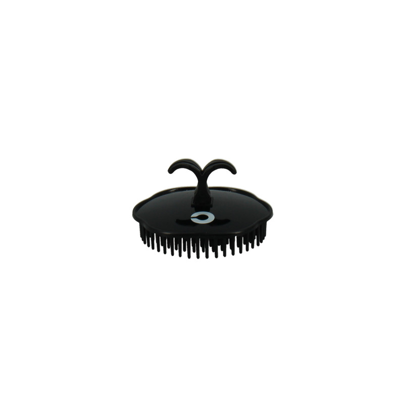 Brosse de massage en plastique Noire