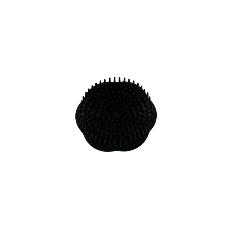 Brosse de massage en plastique Noire