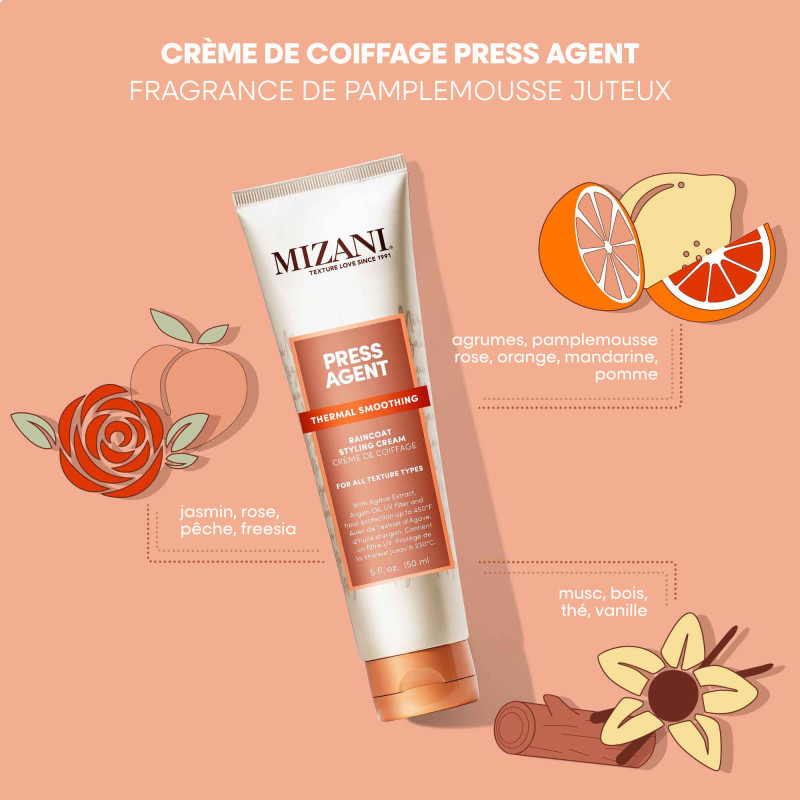 Crème de coiffage thermoprotecteur Press Agent Thermal Smoothing