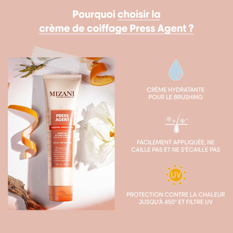 Crème de coiffage thermoprotecteur Press Agent Thermal Smoothing