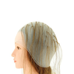 Bonnet à mèches en silicone pré-percé