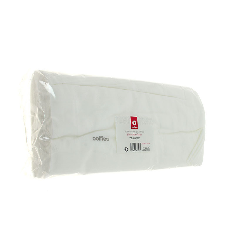 Serviettes jetables extra absorbantes x25