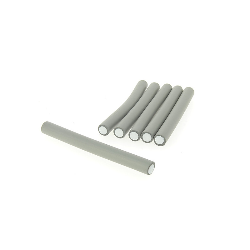 Flexi rollers 18mmx18cm x6 Gris