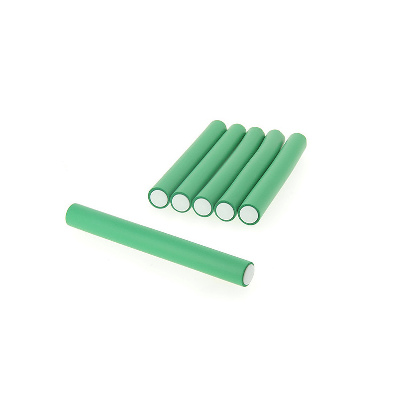 Flexi rollers 22mmx18cm x6 Vert