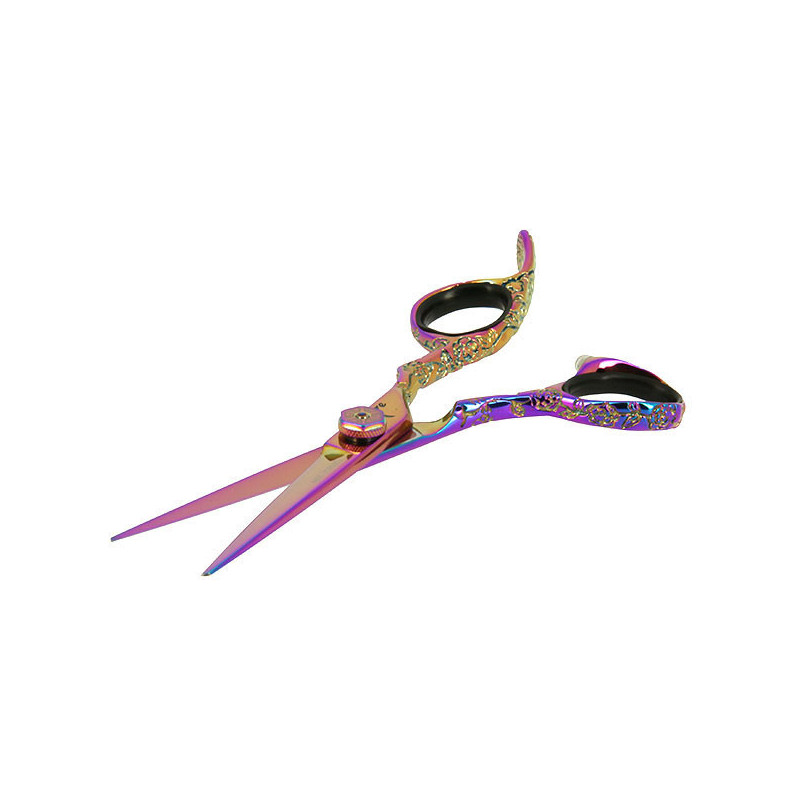 Ciseaux de coupe offset Rainbow chromé 5.5