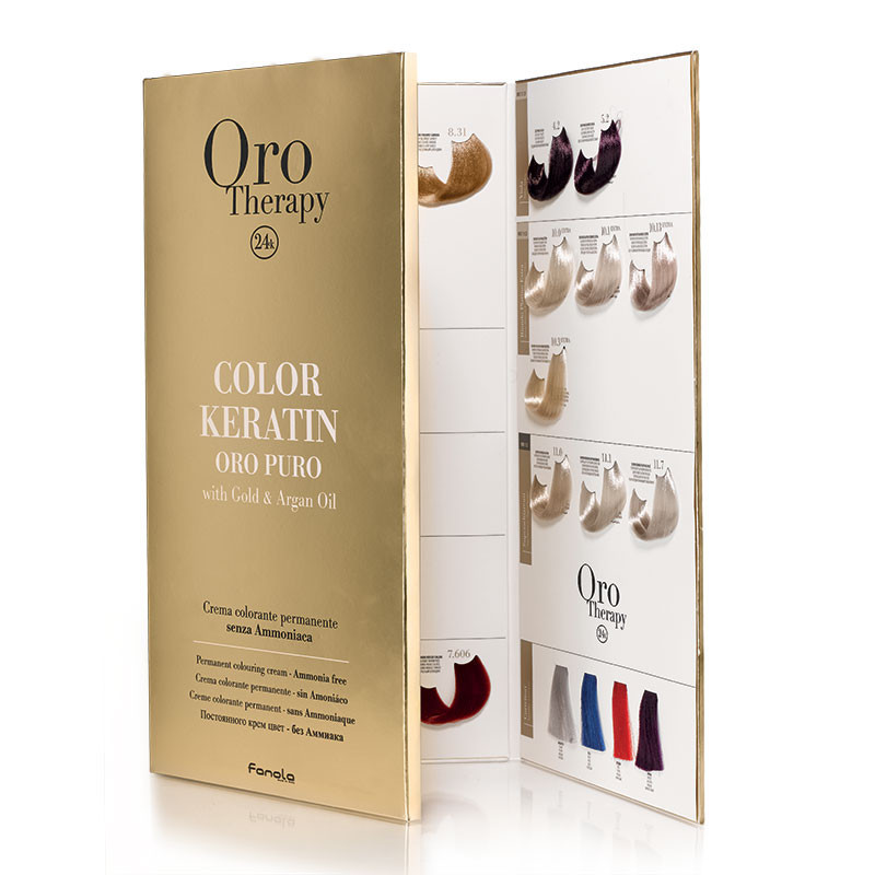 Grand nuancier Color Keratin Oro Puro