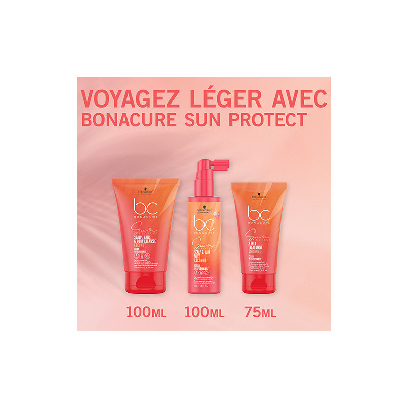 Brume cheveux et cuir chevelu BC Sun Protect SPF20 