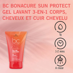 Gel lavant cheveux et corps Sun protect