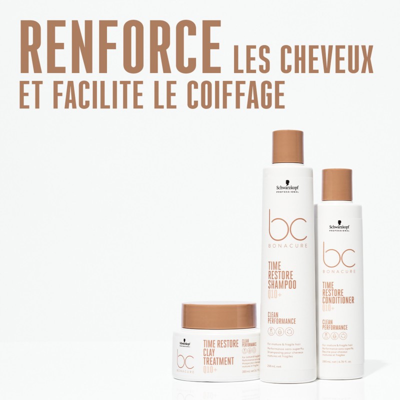 Shampooing pour cheveux matures et fragiles Time Restore Q10