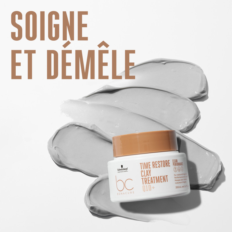 Masque à l'argile Time Restore Treatment Q10+