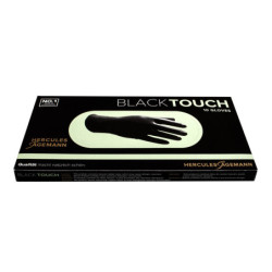 Gant BlackTouch en latex taille L Noir x10