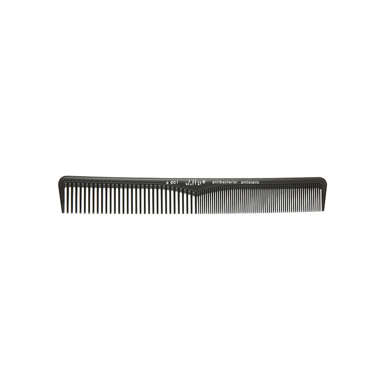 Peigne droit afro Wolf A601 noir