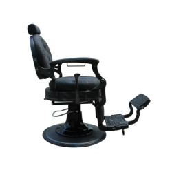 Fauteuil barbier Barock Noir