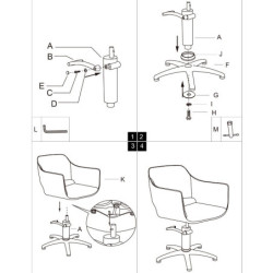 Pompe hydraulique fauteuil 7ème élément