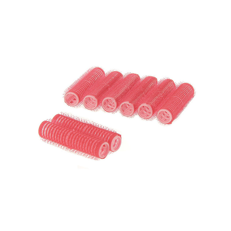 Rouleaux velcro 13mm x8 Rouge