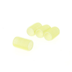 Rouleaux velcro 32mm x4 Jaune