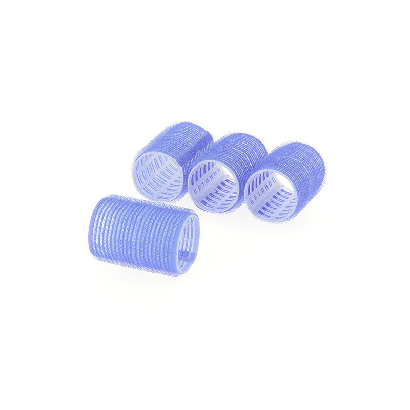 Rouleaux velcro 40mm x4 Bleu