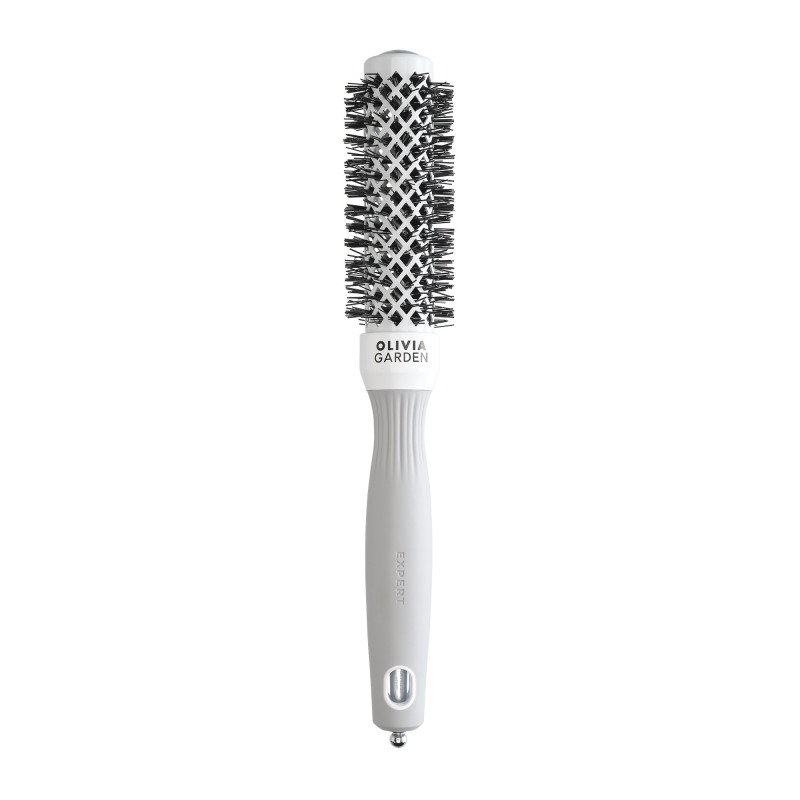 Brosse de brushing Expert Blowout Shine White&Grey 25mm