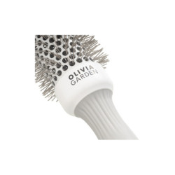 Brosse brushing ronde Expert Blowout Speed Wavy Bristles White&Grey 35mm