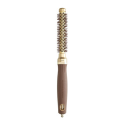 Brosse brushing ronde Expert Blowout Shine Wavy Bristles Gold&Brown 15mm