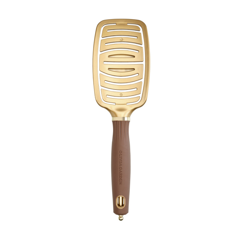 Brosse démêlante Expert Care Flex Nylon Bristles Gold&Brown