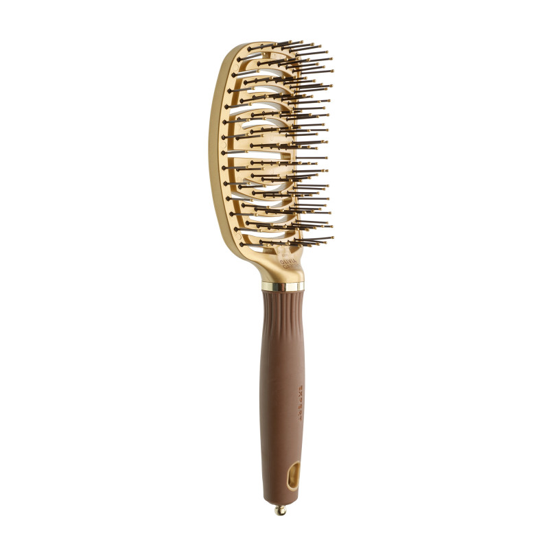 Brosse démêlante Expert Care Flex Nylon Bristles Gold&Brown