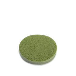 Eponge large soin corps Verte 13x2cm